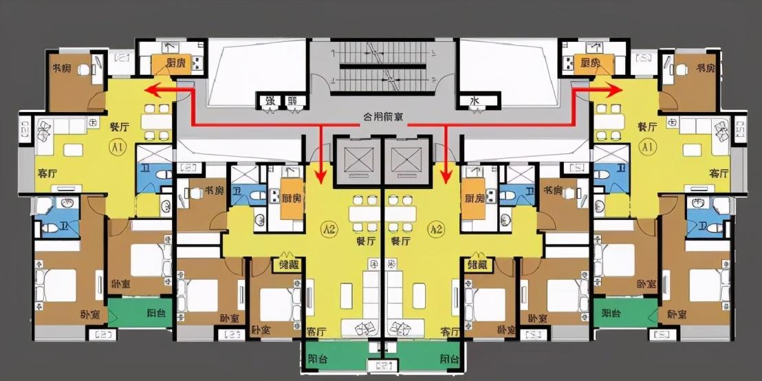 一梯三戶戶型圖最新，現(xiàn)代居住空間設(shè)計典范展示