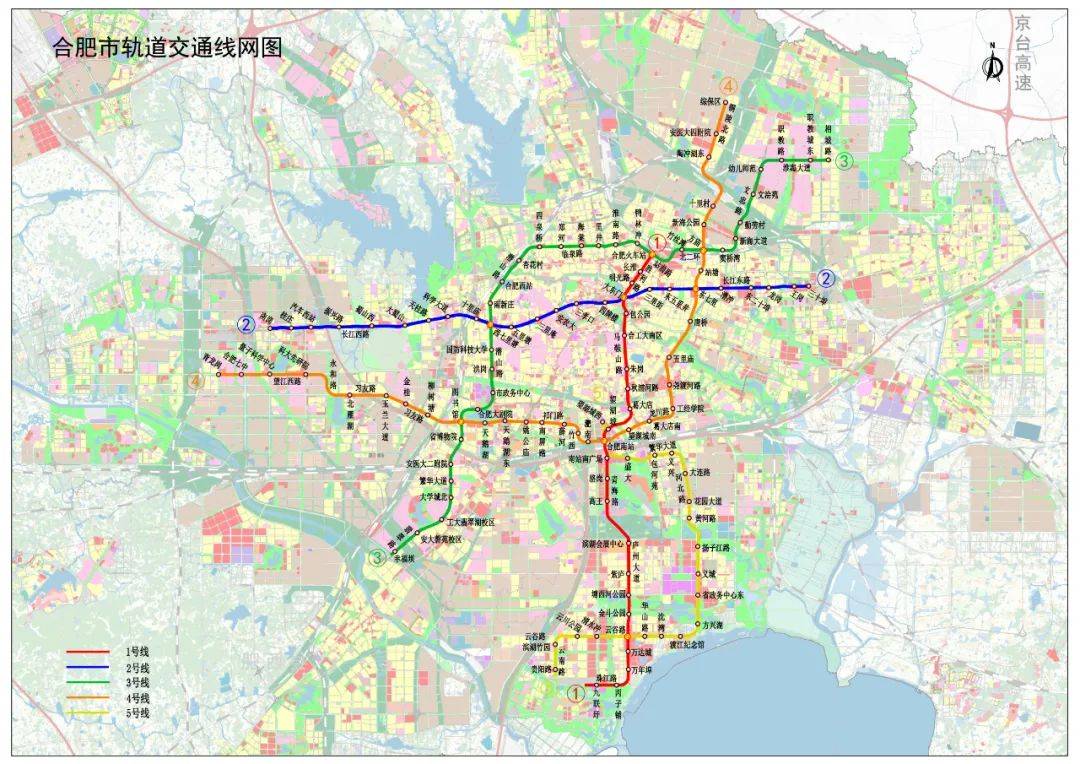 合肥地鐵四號線最新線路圖，城市脈絡(luò)的新延伸